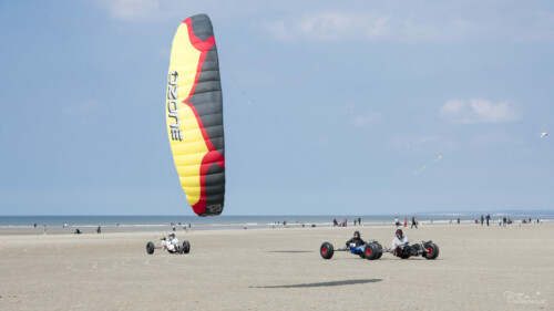 Rencontres Internationales de Cerf-Volant de Berck-sur-Mer 2022 Char à cerf-volant