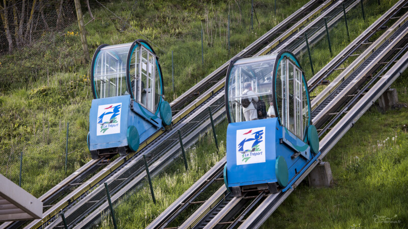 Le Tréport Le funiculaire