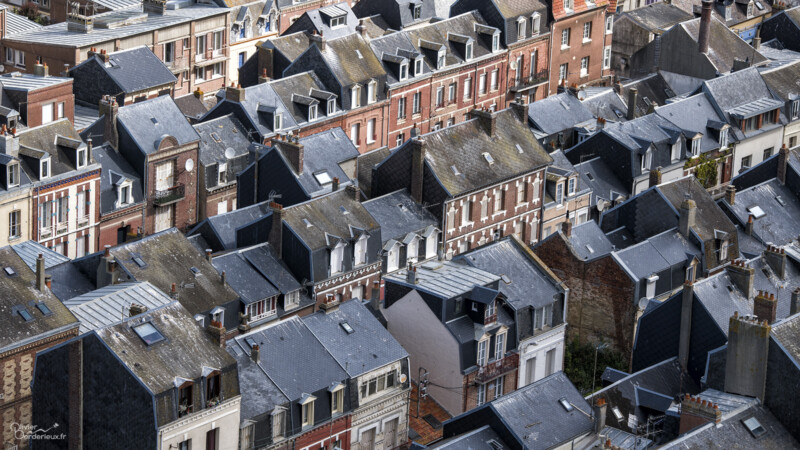 Le Tréport Les toits du Tréport