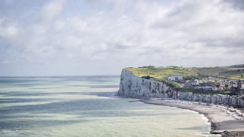 Le Tréport Mers-les-Bains (vue depuis la falaise du Tréport)